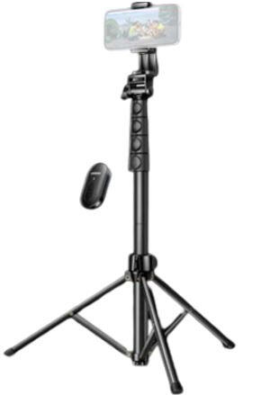 Ugreen Selfie Stick Tripod with Bluetooth Remote 15609 Black