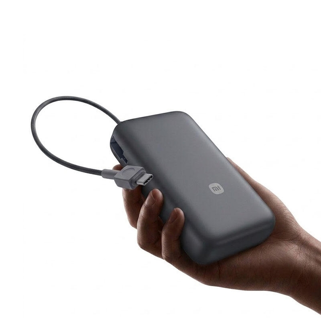 Xiaomi Power Bank Integrated Cable 20000mAh BHR9740GL Dark Gray