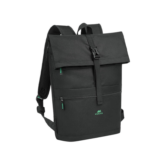 Rivacase 5567 ECO Rolltop Laptop backpack 15.6 Black