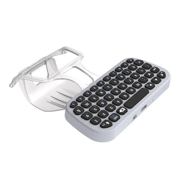 DOBE PS5 Controller Bluetooth Keyboard TP5-0556 White
