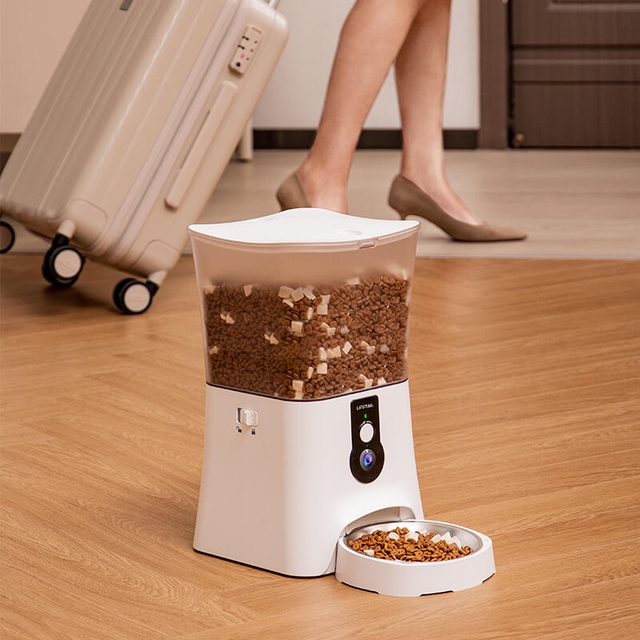 Petsuper Smart Pet Feeder PF01-2 White