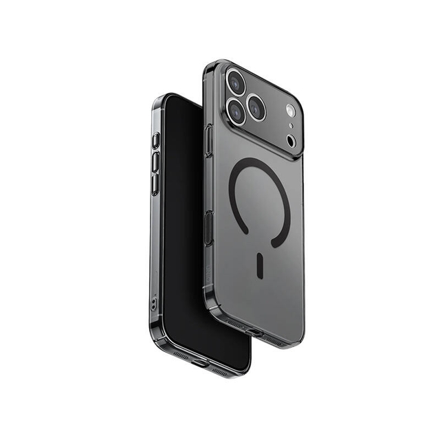 Uniq Hybrid Magclick Charging Airsuit Apple iPhone 17 Pro Max Glossy Smoke