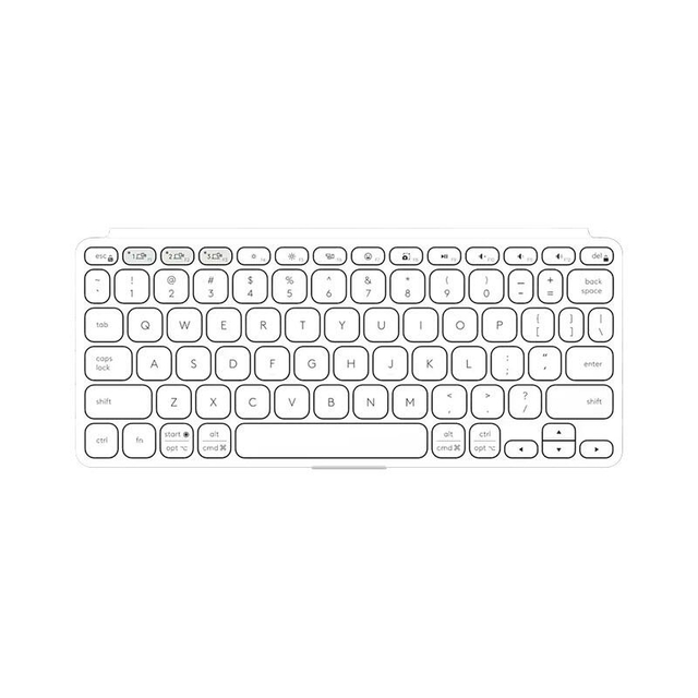 Logitech Keys To Go 2 Bluetooth Keyboard L920-012985 Pale Grey