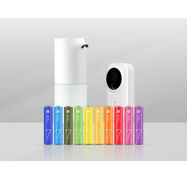 Xiaomi AAA Rainbow Batteries 10 Count