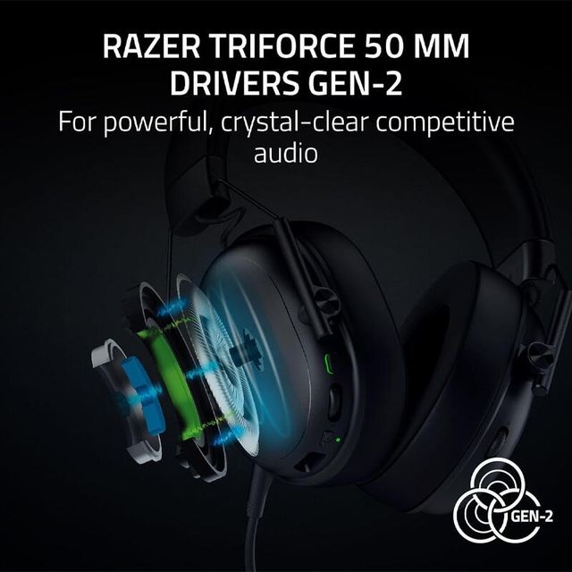 Razer Gaming Headset BlackShark V3 X HyperSpeed RZ04-05420100-R3M1 Black