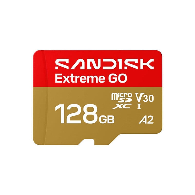 SanDisk 128GB Extreme MicroSD/XC UHS-I Card 240MB/S V30/4k Class 10 SDSQXGN-128G-GN6MN