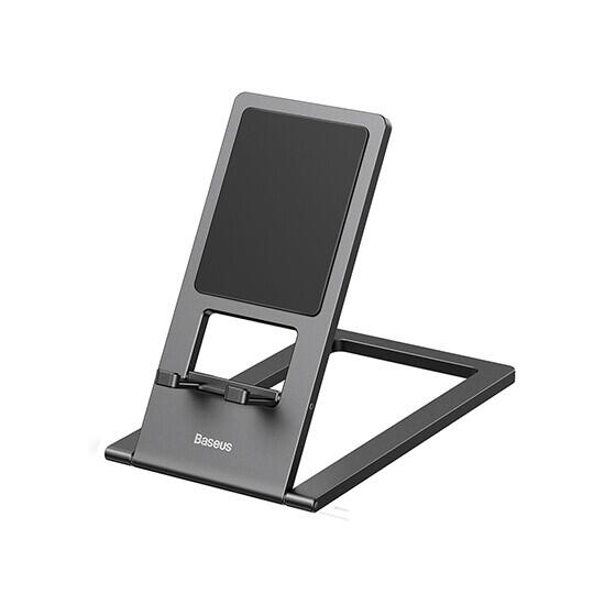 Baseus Foldable Metal Desktop Holder LUKP000013 Grey	
