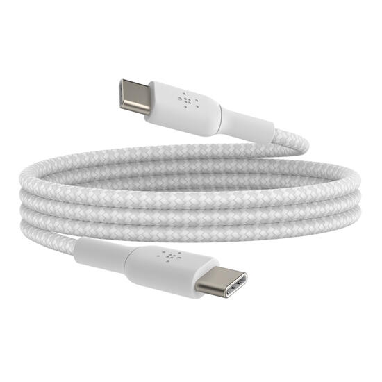 Belkin Braided C-C 2.0 1M CAB004BT1MWH White