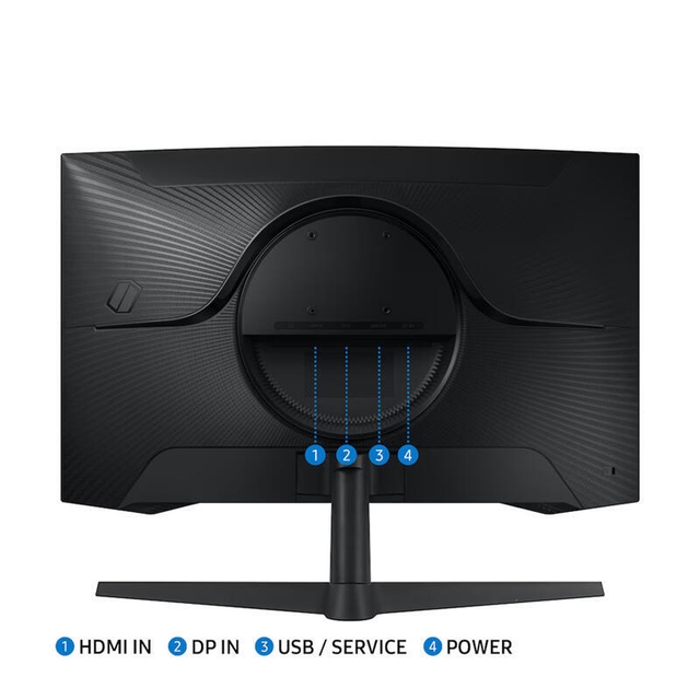 Samsung Odyssey G5 Gaming Monitor 32 LS32CG550EIXCI Black