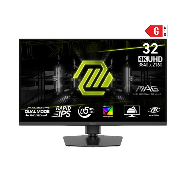 MSI Gaming Monitor 32 MAG 322URDF E16 9S6-3DD89T-012 Black