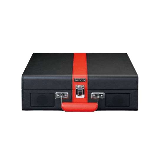 Lenco TT-110 Turntable with BT and  built-in speakers Red/Black