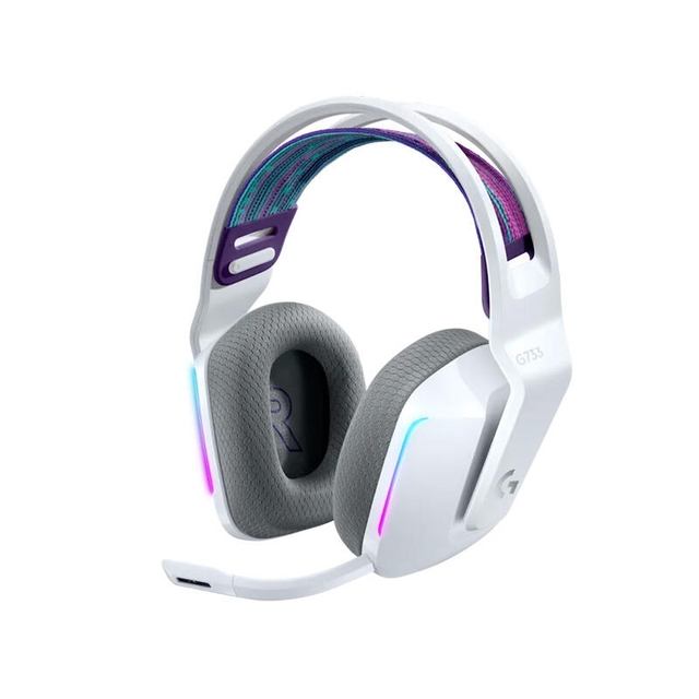 Logitech Gaming Headset G733 LIGHTSPEED L981-000883 White