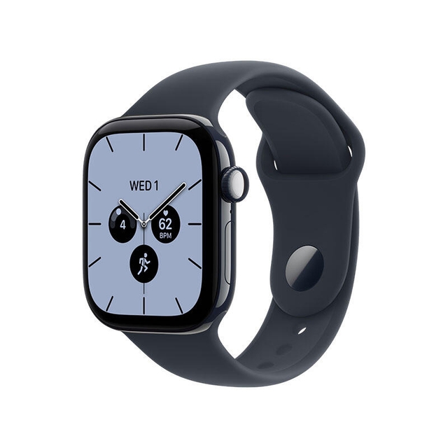 Apple Watch Series 12 GPS 42mm Night Blue Ceramic Case with Navy Blue Sport Band