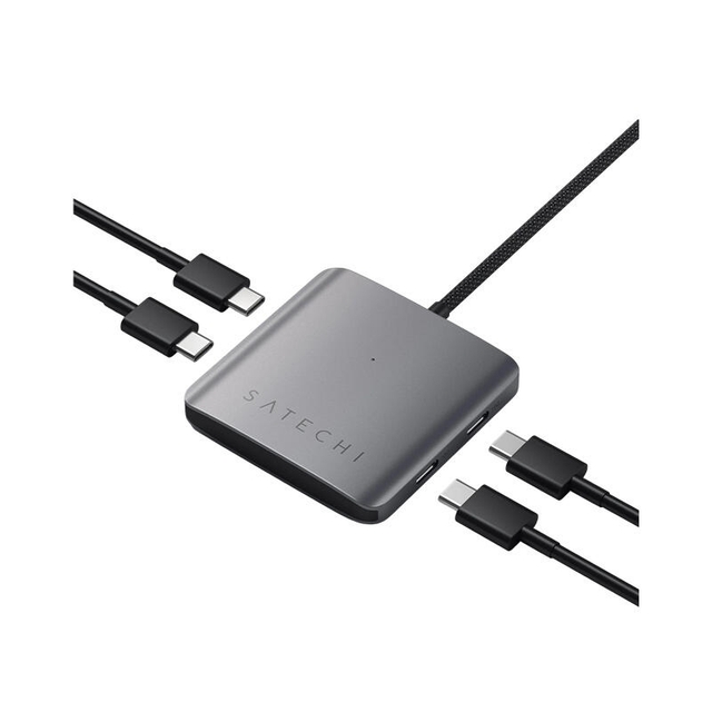 Satechi 4-Port USB-C Hub PD ST-H4CPDM Space Grey