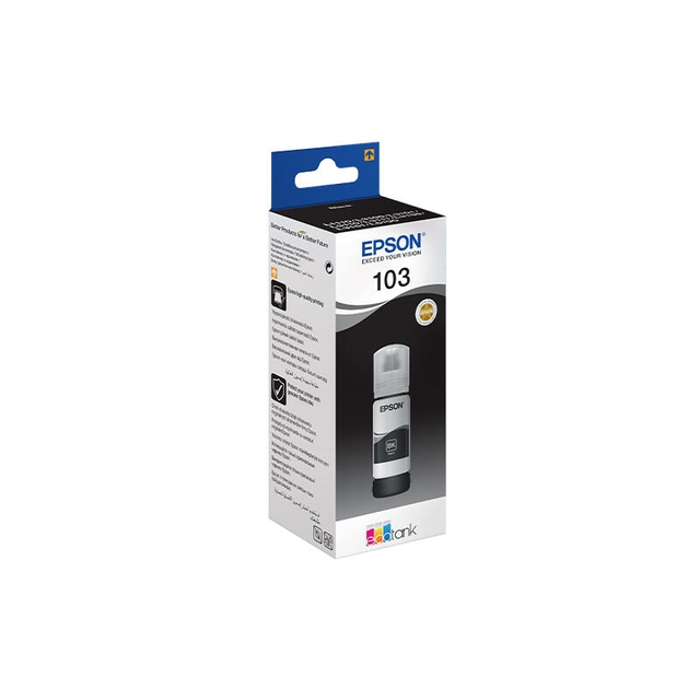 Epson INK 103 EcoTank BK C13T00S14A Black
