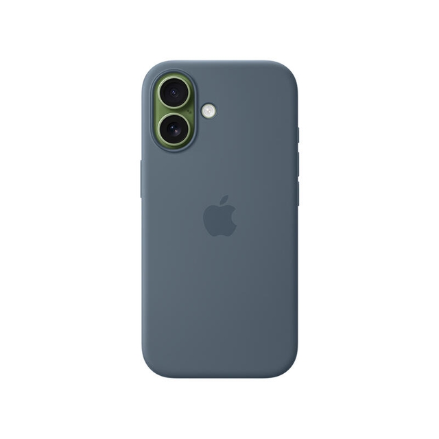 Apple iPhone 17 Silicone Case with MagSafe MGEW4ZM/A Anchor Blue