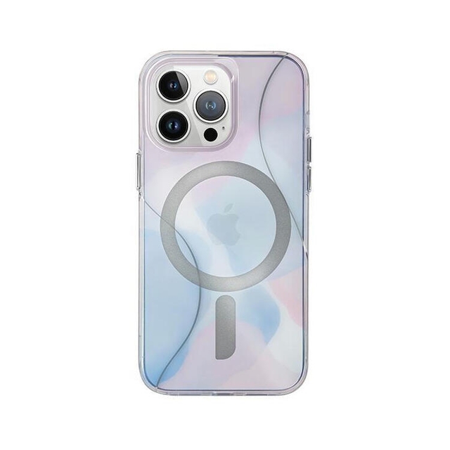 Uniq Coehl Magnetic Charging Palette Iphone 15 Pro Max Dusk Blue