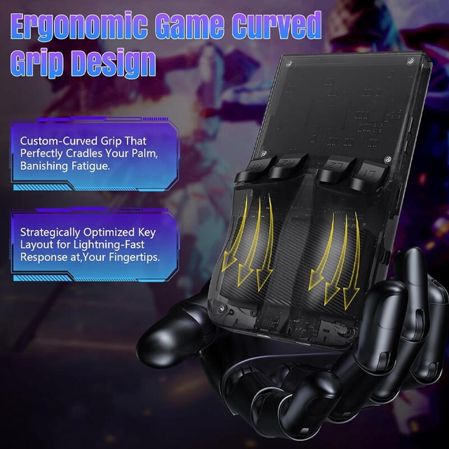 R36Max Handheld Portable Game Station 128GB Black