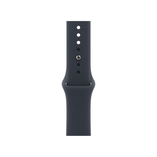 Apple Watch SE 3 GPS 44mm Midnight Aluminium Case With Navy Blue Sport Band MJL94 M/L