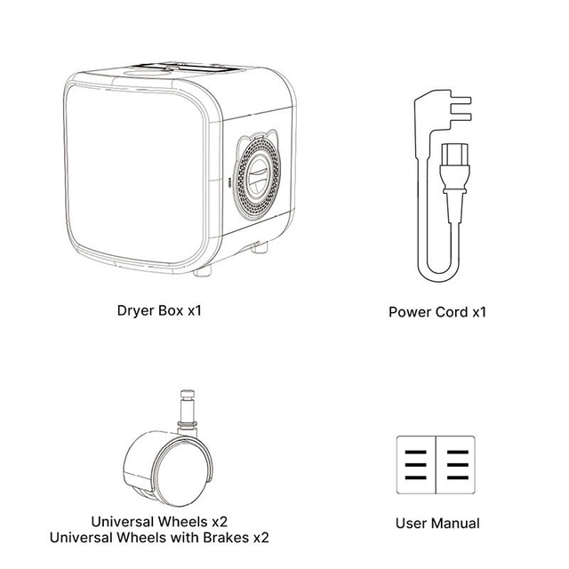 Petsuper Smart Pet Drying Box PD01 White