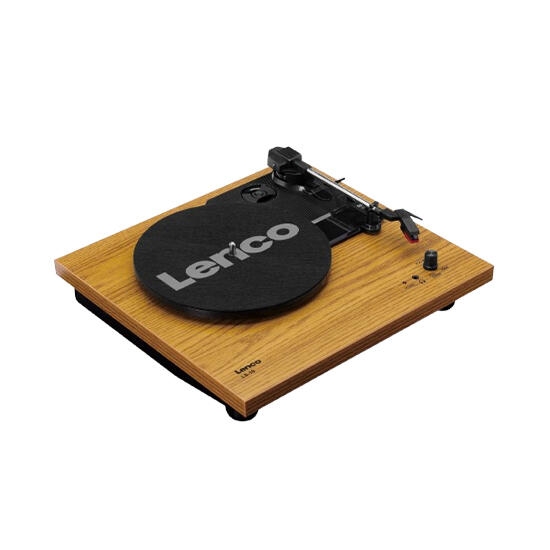 Lenco LS-10 turntable with built-in speakers Wood