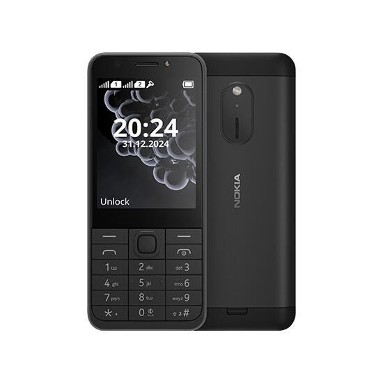 Nokia 230 Dual Sim 2024 TA-1609 AZGEUA BLACK