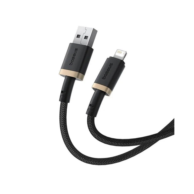 Baseus Dura Series Fast Charging Cable USB to Lightning 2.4A 1m P10377801U01-00 Gold/Black