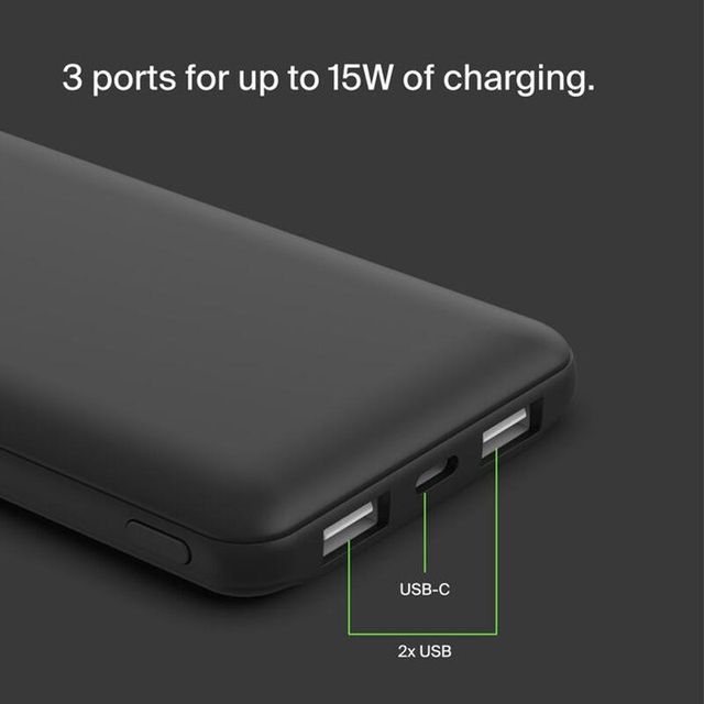 Belkin Power Bank 15W 10000mAh BPB011BTBK Black