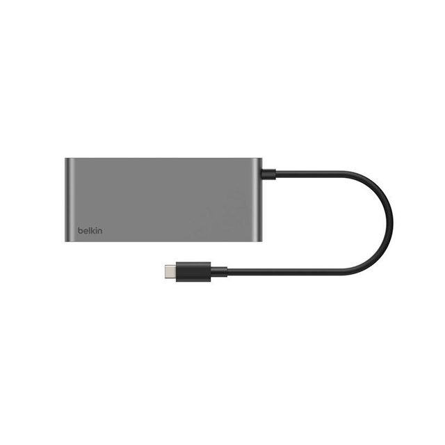 Belkin 7-Port USB-C Hub with Dual USB-C Ports AVC023hqSGY Grey