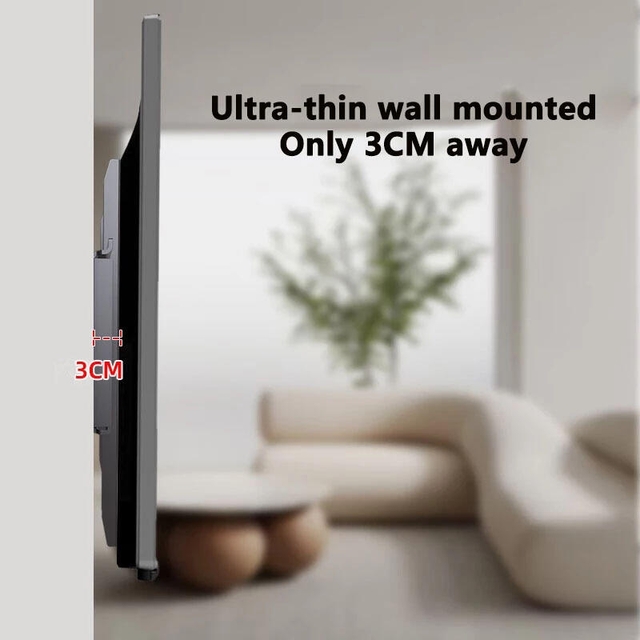 TV Wall Mount B92N Fixed 50 to 120 inches Black