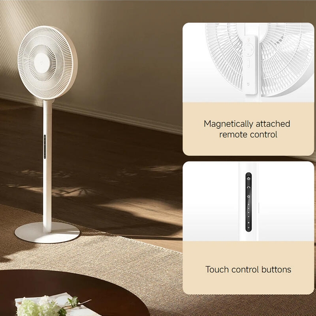 Xiaomi Smart Standing Fan Pro Slim White