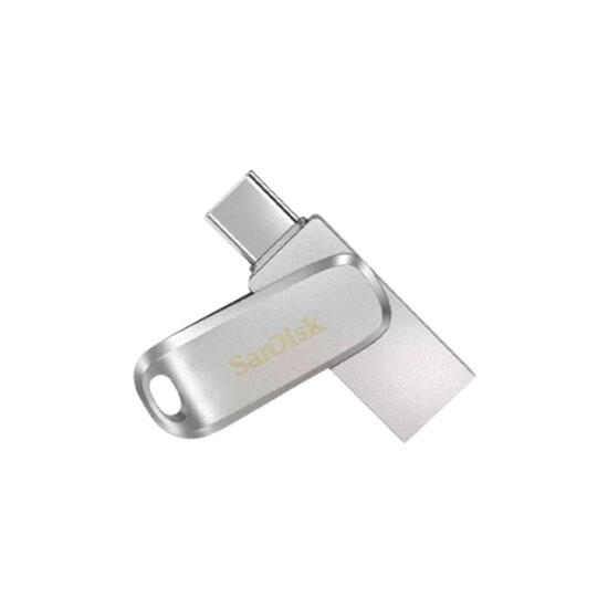 SanDisk Ultra Dual Drive Luxe 128GB SDDDC4-128G-G46 Silver