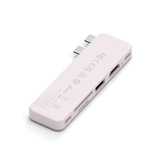 Satechi USB-c Snap HUB Blush