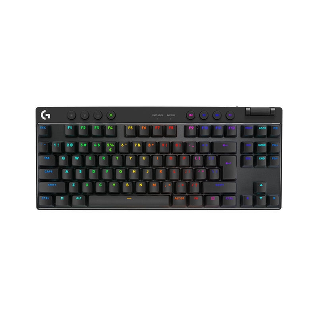 Logitech Gaming Keyboard G PRO X TKL LIGHTSPEED L920-012136 Black