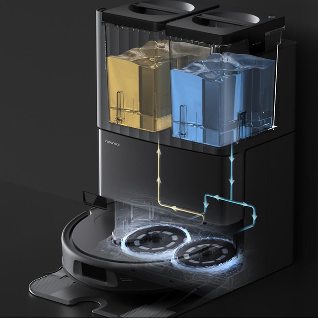 Roborock Robot Vacuum Cleaner Dock QR 798 Black