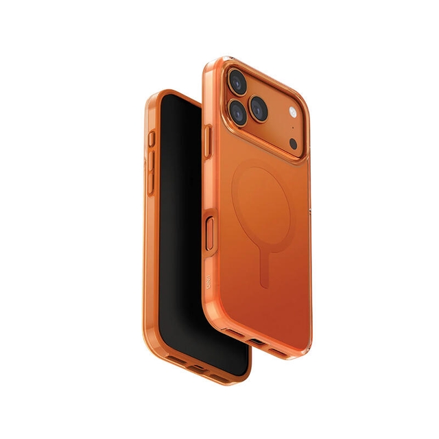 Uniq Hybrid Magclick Charging Clario Apple iPhone 17 Pro Max Volt Orange