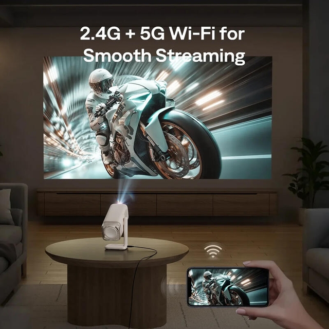 Aurzen Boom Air Projector White