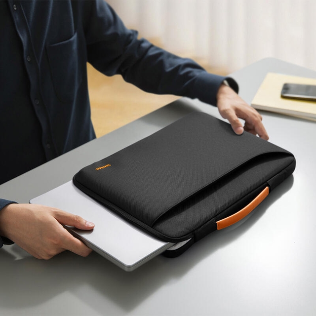 Tomtoc Defender A22 Laptop Briefcase 16 A22F2D5 Black