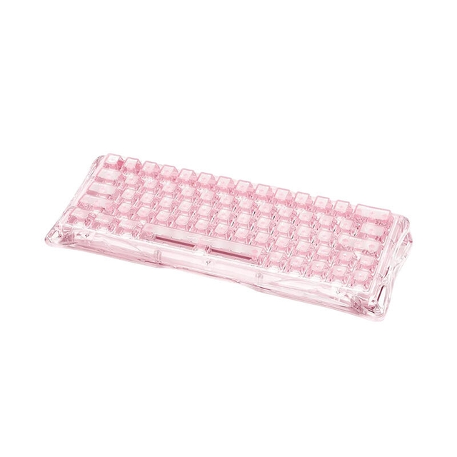 GravaStar Gaming Keyboard Mercury V60 60keys UFO Magnetic 8K Crystal Rose