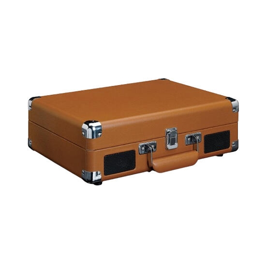 Lenco TT-10  Suitcase Record Player with speakers Brown
