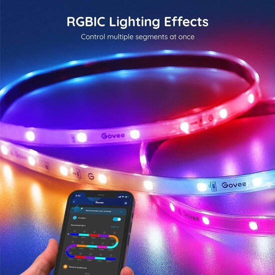 Govee Phantasy Outdoor LED RGBIC Strip Light 10M