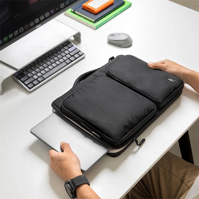 Tomtoc Defender A42 Laptop Briefcase 16 A42F3D2 Black