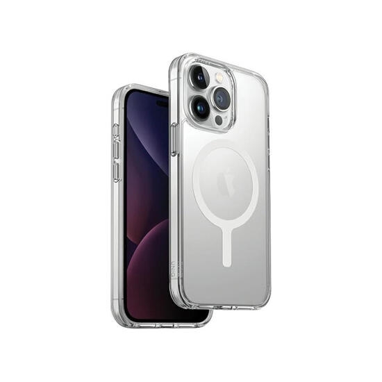 Uniq Hybrid Magclick Charging Lifepro Xtreme iPhone 15 Frost Clear