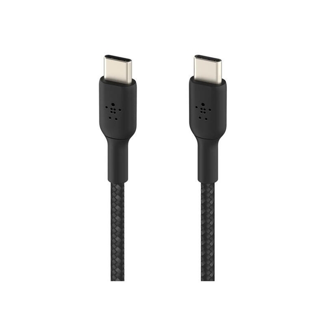 Belkin BoostCharge USB-C to USB-C Braided Cable 0.15M CAB004bt0MBK Black