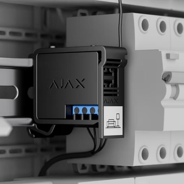 Ajax Relay Jeweller Black