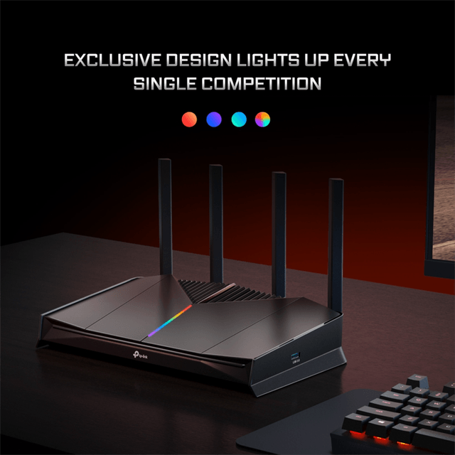 TP-Link Archer GE230 BE3600 Dual-Band Wi-Fi 7 Gaming Router Black