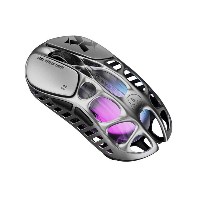 GravaStar Gaming Mouse Mercury X Wireless Interstellar Silver