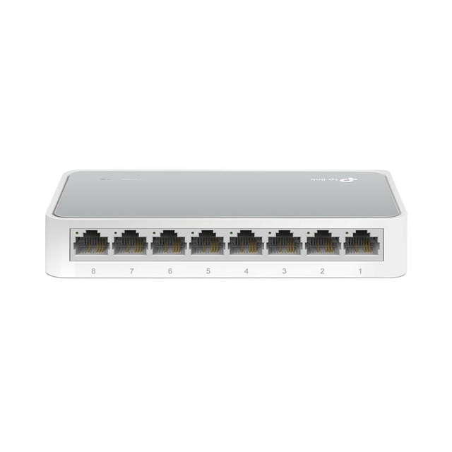 TP-Link TL-SF1008D Desktop Switch White