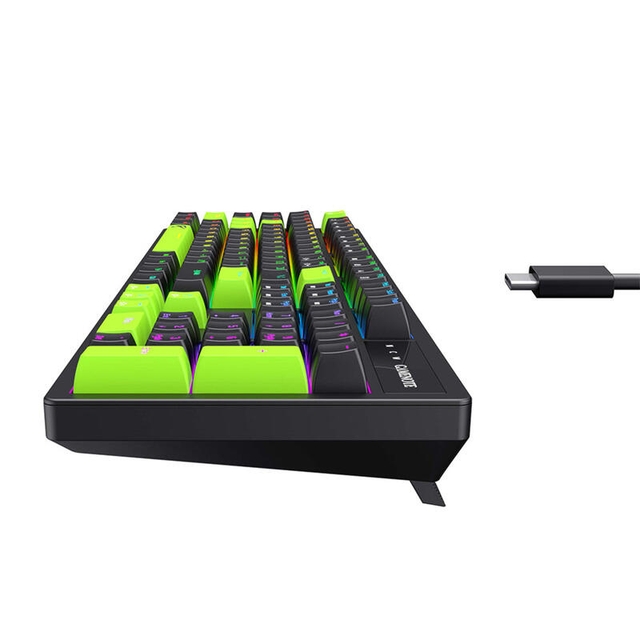 Havit KB893L Gaming Keyboard Black/Green