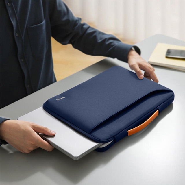 Tomtoc Defender A22 Laptop Briefcase 16 A22F2B5 Navy Blue